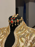 Parure rouge